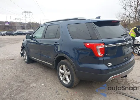 2017 Ford Explorer Xlt z USA, uszkodzony, nr VIN 1FM5K8D8XHGD09407